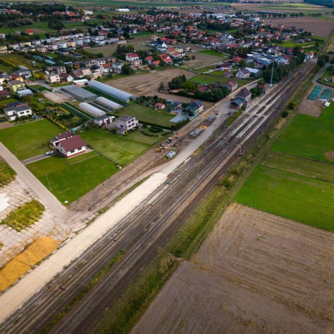 Przebudowa dworca i ulicy Dworcowej w Kąkolewie