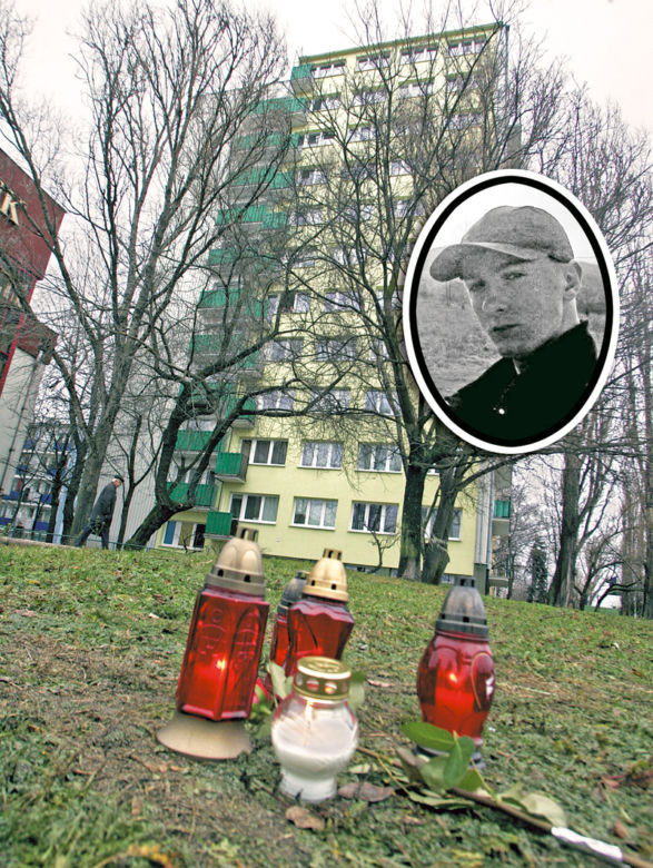 Krwawa awantura pod blokiem