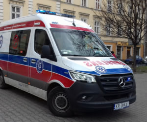 Kraków: Zderzenie dwóch aut na Dietla. Centrum miasta było nieprzejezdne