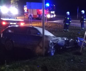 Wypadek na DK50