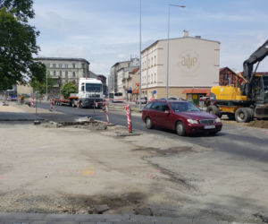 Wały Jagiellońskie- jedna nitka otwarta