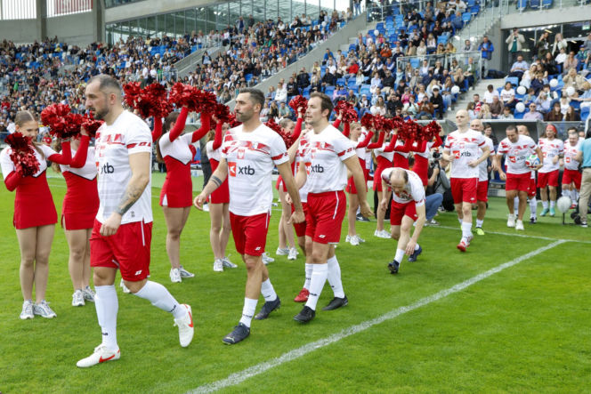 Gwiazdy na meczu TVP - Artyści