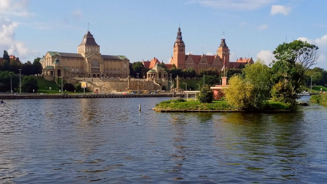 Taras widokowy na wieży Muzeum Narodowego w Szczecinie
