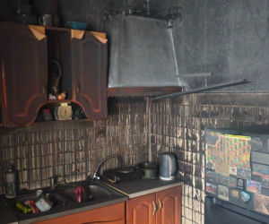 Pożar domu w Imielinie