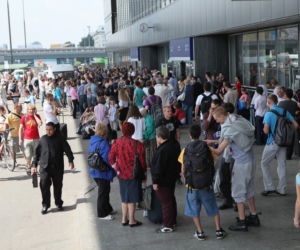 Warszawa: Awaria prądu na Dworcu Centralnym