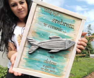 Drewniane dekoracje Karoliny