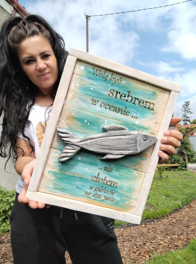 Drewniane dekoracje Karoliny