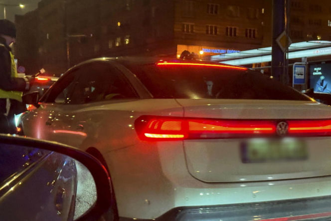 Waldemar Pawlak był w restauracji, potem zatrzymali go do kontroli