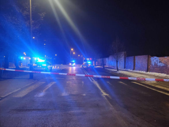 Autobus wjechał w pieszego na pasach. Nie żyje poszkodowany mężczyzna