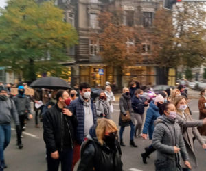 Protest kobiet w Szczecinie - 22.10.2020