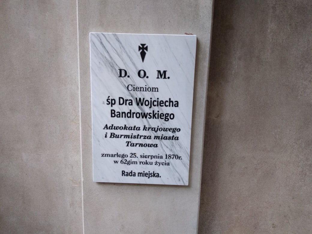 Grób Wojciecha Bandrowskiego