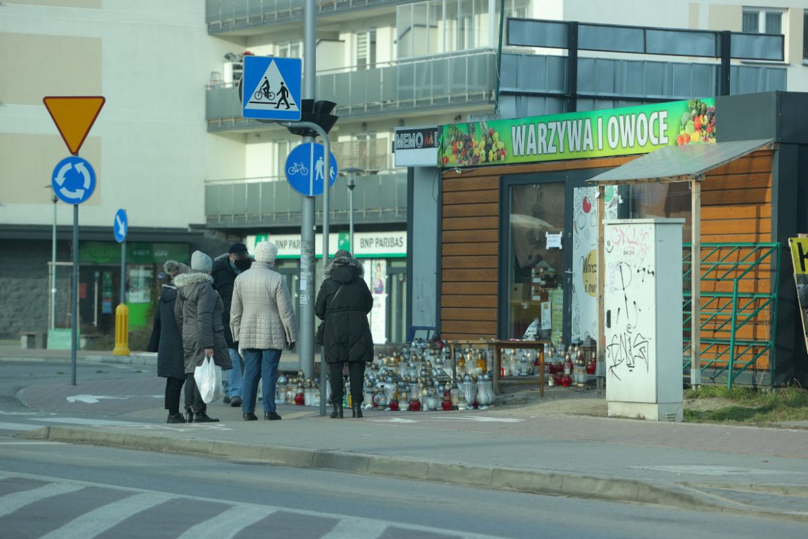 Całe Ząbki opłakują zamordowanego sklepikarza