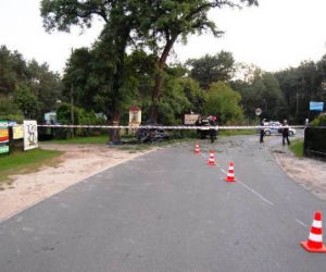 Wypadek Kania Góra - śmiertelny wypadek pod Zgierzem