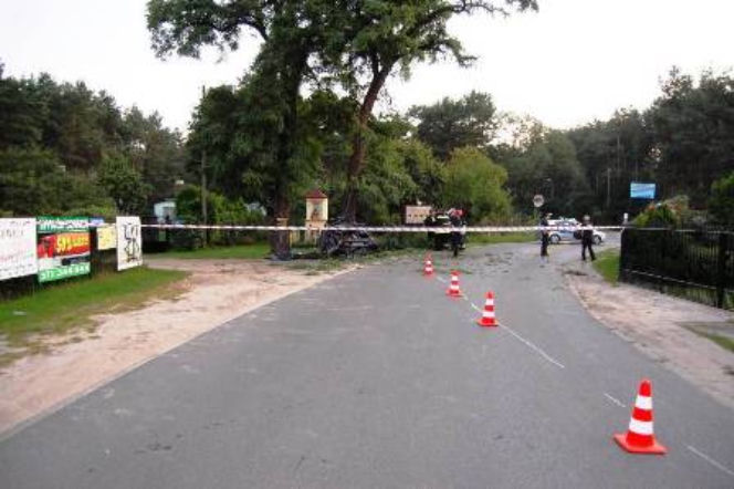 Wypadek Kania Góra - śmiertelny wypadek pod Zgierzem
