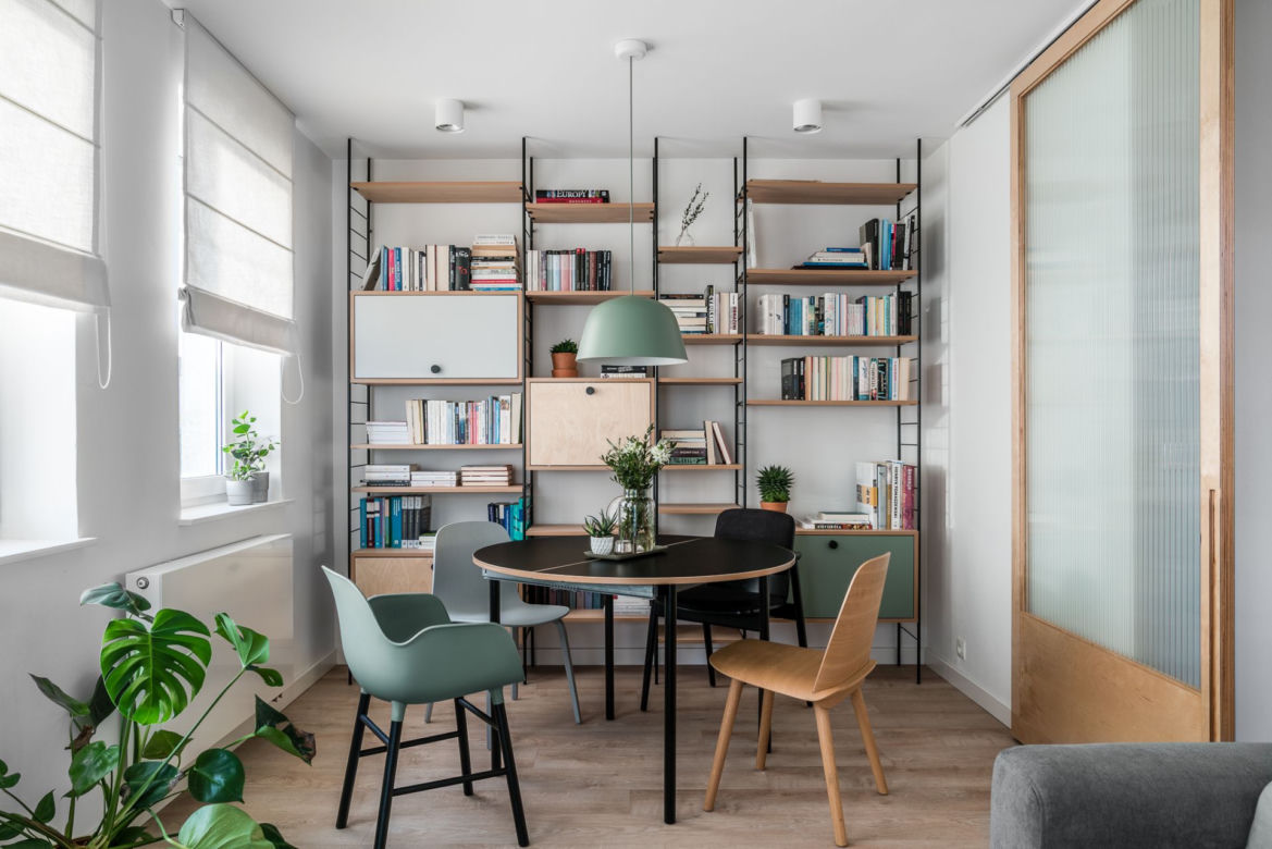 Styl skandynawski w Gdańsku – projekt 45-metrowego mieszkania