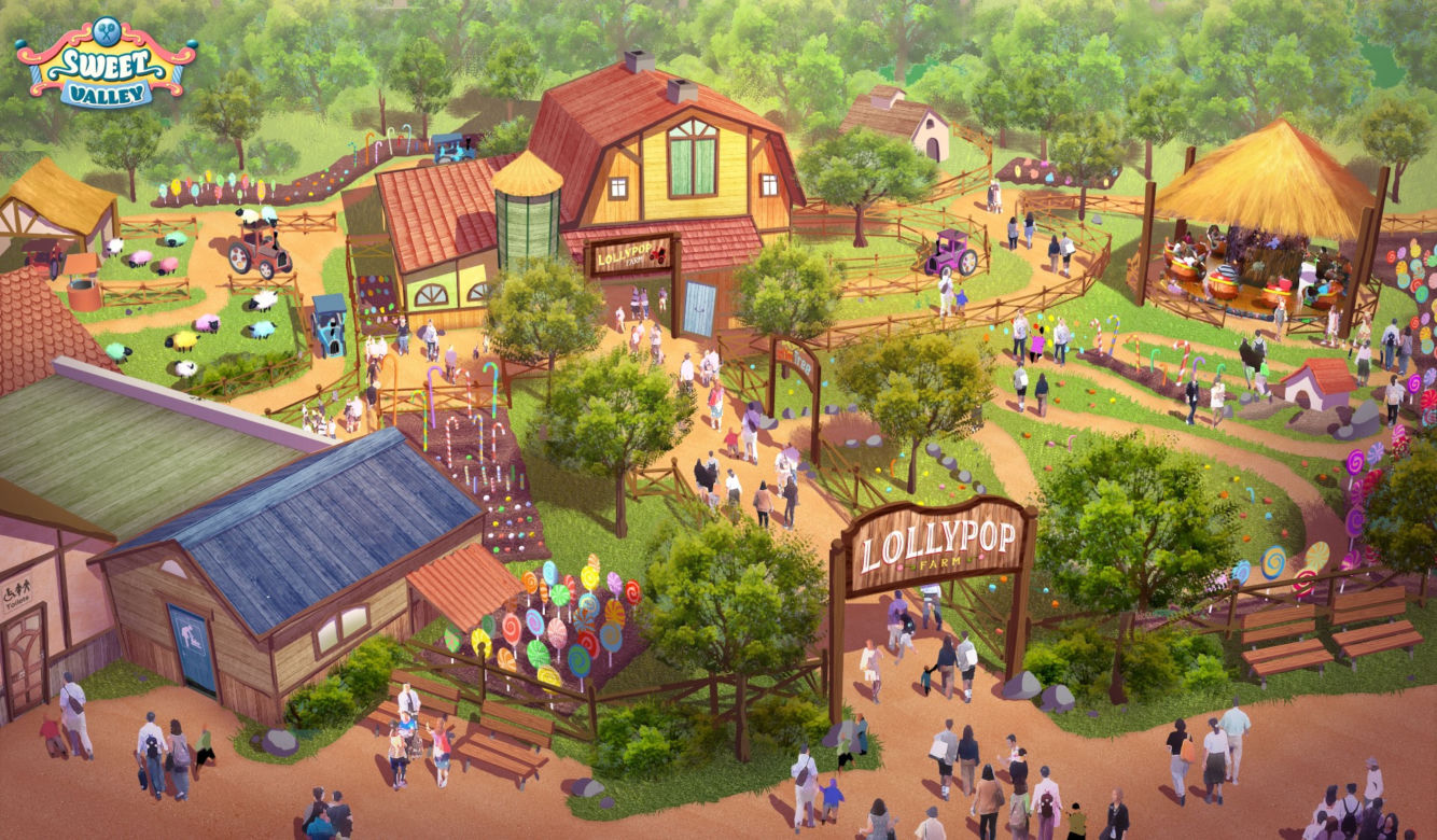 Energylandia prezentuje wizualizacje słodkiej doliny - "Sweet Valley"