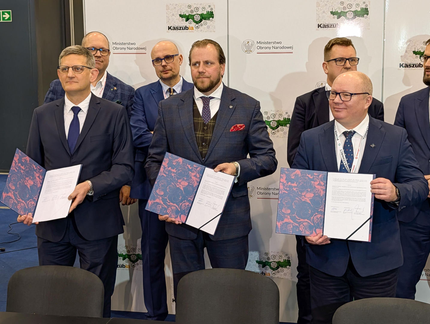 Uroczyste podpisanie porozumienia PGZ SW, AGH, PG