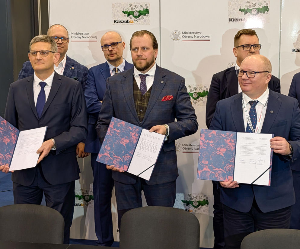 Uroczyste podpisanie porozumienia PGZ SW, AGH, PG