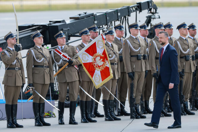 Żona Kosiniaka-Kamysza została matką chrzestną F-35