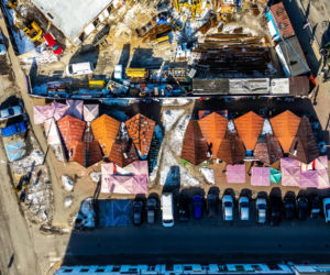 Budowa targowiska w Otwocku