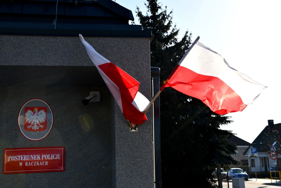 Nowa siedziba policjantów w Raczkach. Na otwarciu był Zieliński [ZDJĘCIA]