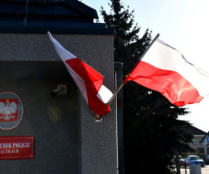 Nowa siedziba policjantów w Raczkach. Na otwarciu był Zieliński [ZDJĘCIA]
