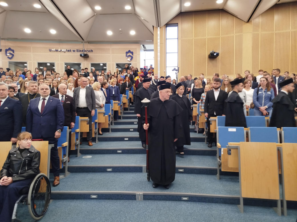 Inauguracja roku akademickiego 2025/2026 w murach Uniwersytetu w Siedlcach