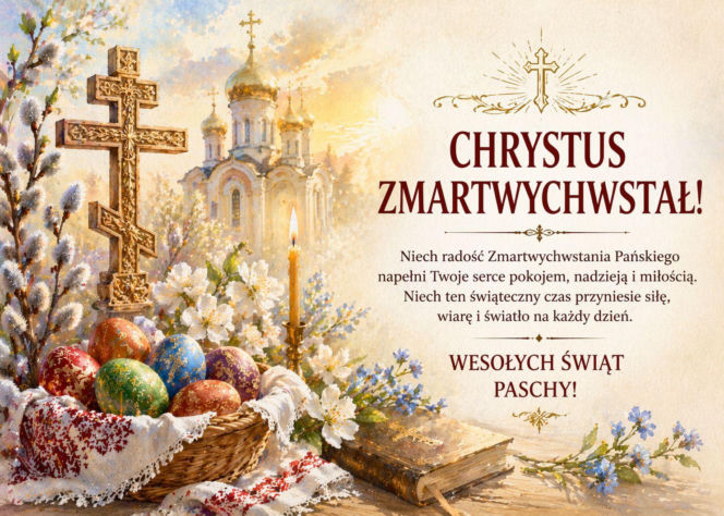 Kartki i życzenia na Wielkanoc prawosławną. Piękne obrazki i życzenia do wysłania