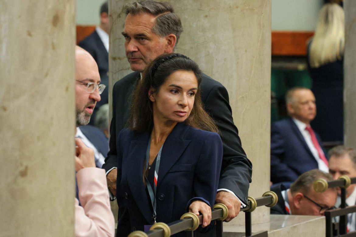 Rodzina Karola Nawrockiego na zaprzysiężeniu 