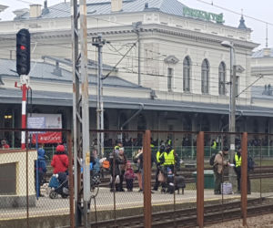 Dworzec PKP w Przemyślu, 7 marca 2022