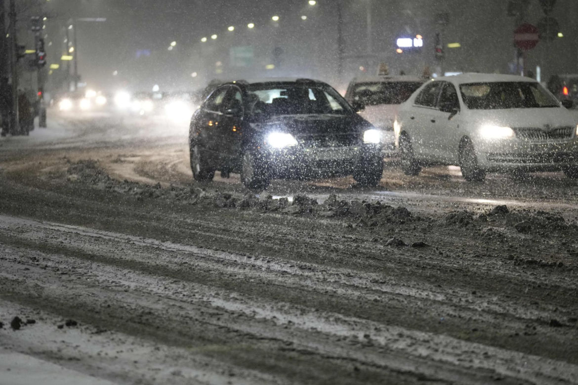 Warszawa pod śniegiem. Tak wygląda zasypana stolica 