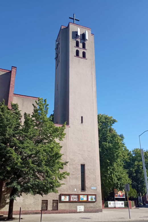 Wandal w kościele pw. św. Andrzeja Boboli