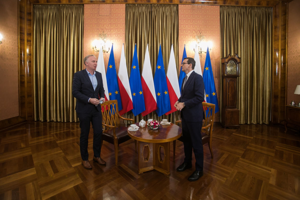 Mateusz Morawiecki o inflacji, kryzysie na granicy i sytuacji pandemicznej 