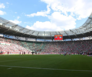 Polska - Ukraina. Tłumy kibiców na trybunach. Znajdź się na zdjęciu!
