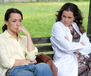 M jak miłość odc. 1891. Martyna (Magdalena Turczeniewicz), Agata (Lidia Pronobis)