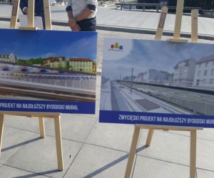 Tak będzie wyglądał najdłuższy mural w Bydgoszczy! Zobaczymy go z tramwaju