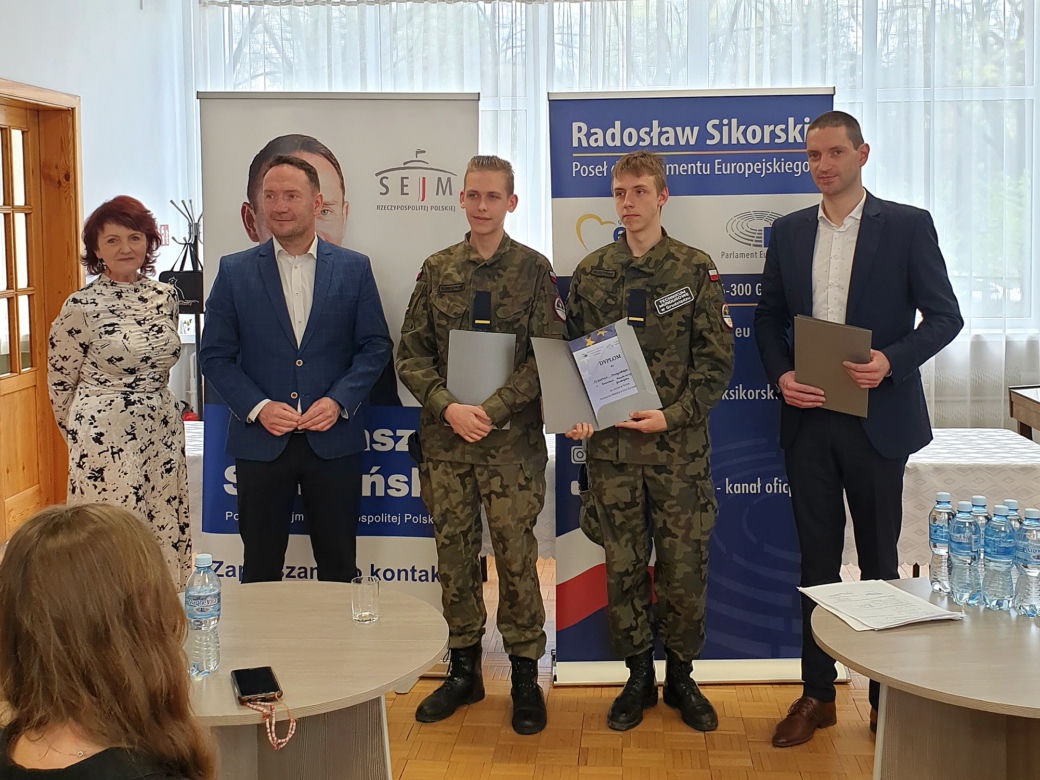 Międzyszkolny konkurs wiedzy o Unii Europejskiej w Grudziądzu