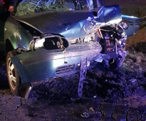 Wypadek między Piecowicami a Kiełczowem