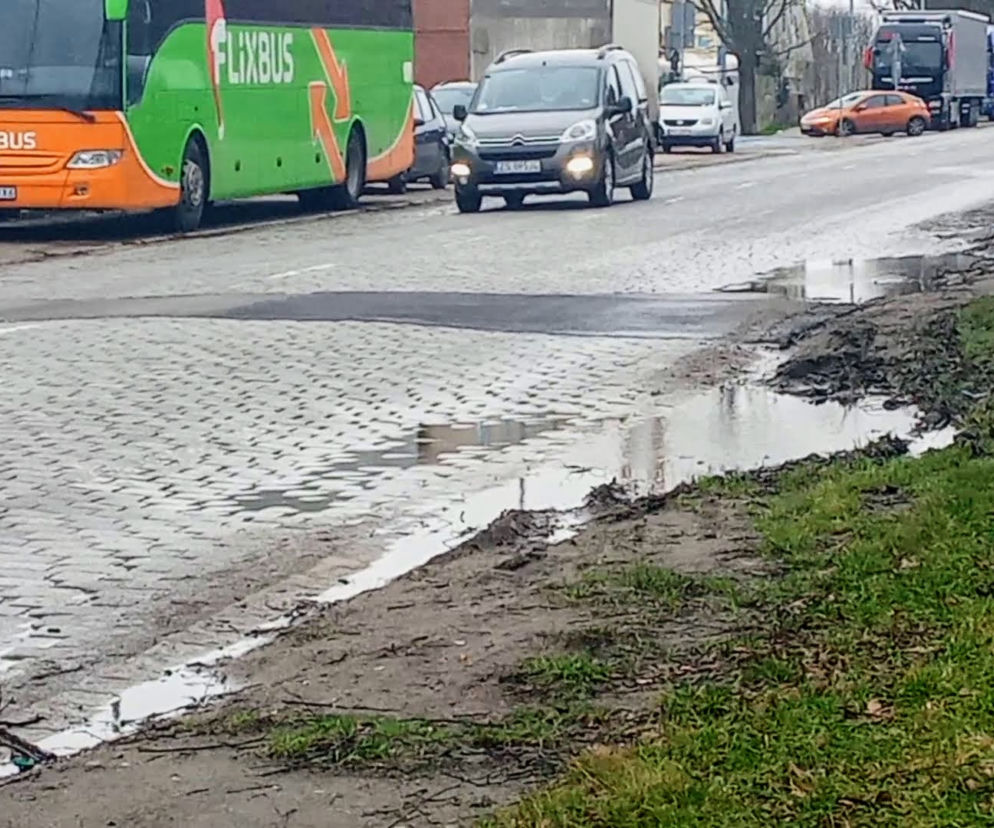 Ulica Cukrowa w Szczecinie to prawdziwy koszmar kierowców