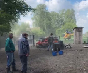 Pilna akcja u Gienka i Andrzeja. W Plutyczach wylądował helikopter 