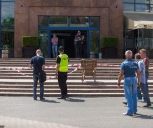 Eksplozja w centrum handlowym