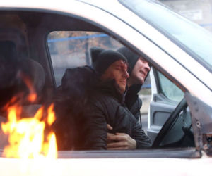 M jak miłość odc. 1365. Paweł Zduński (Rafał Mroczek), Marcin Chodakowski (Mikołaj Roznerski)