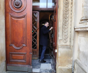 Pierwszy dzień w pracy nowego prezydenta Krakowa Łukasza Gibały