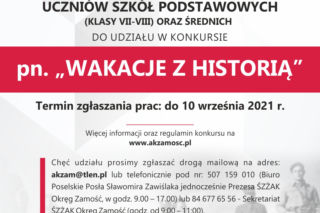 Zamość: Dwie propozycje konkursów dla dzieci i młodzieży