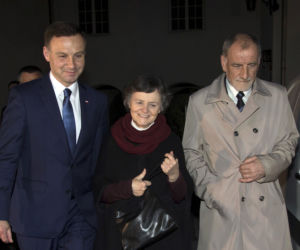 Andrzej Duda z rodzicami