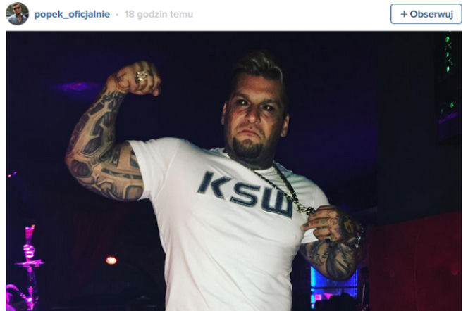 Popek w KSW. Raper wraca do MMA!