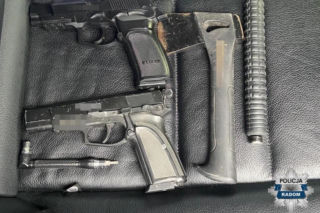 Agresja drogowa w Radomiu. Strzelił do kierowcy, bo zatrzymał się na czerwonym świetle