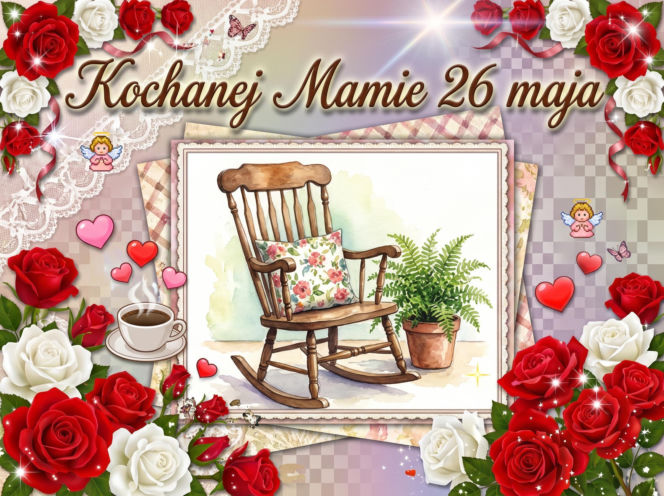 Kartka z życzeniami na Dzień Matki