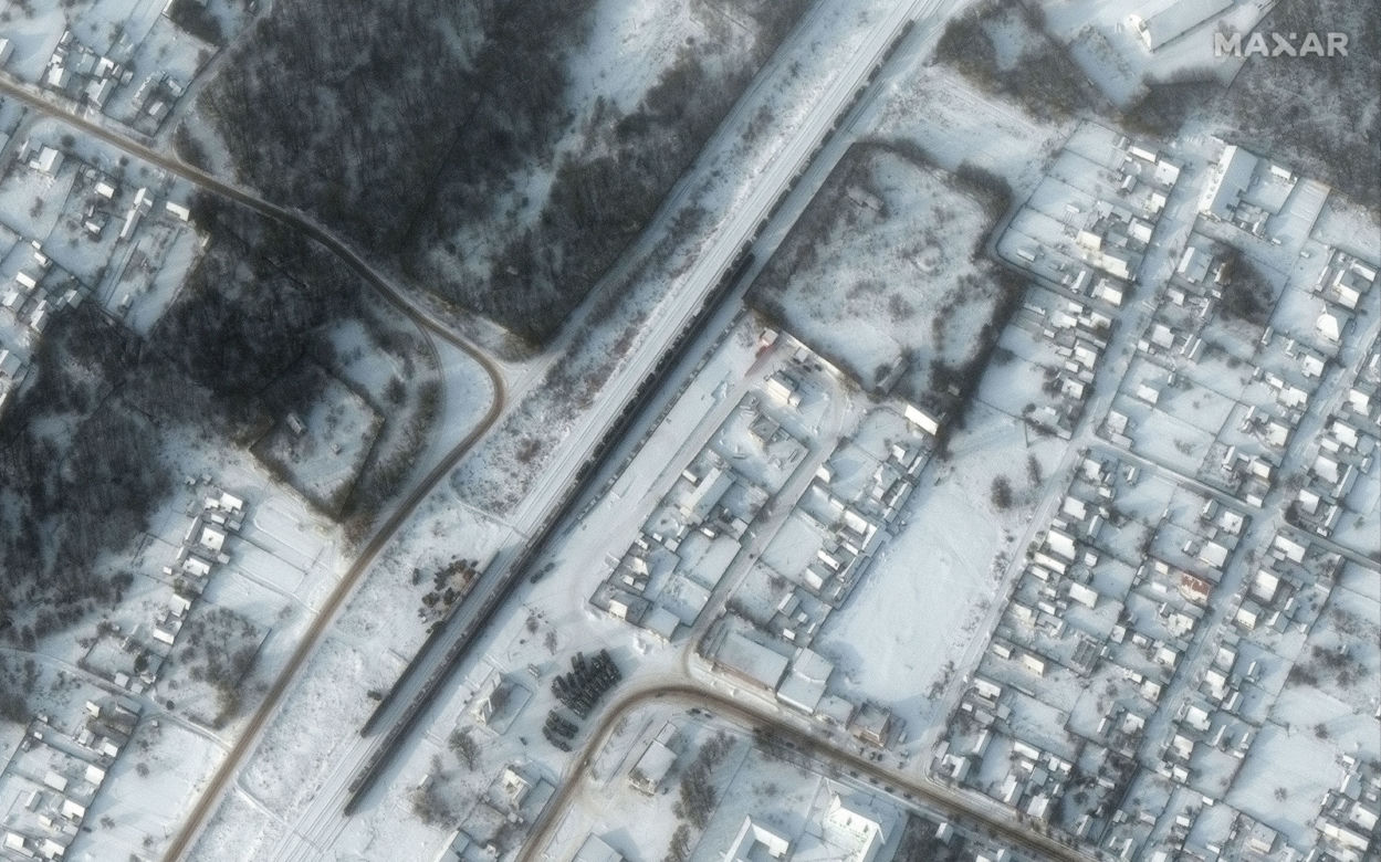 Wojska rosyjskie przy granicy Ukrainy