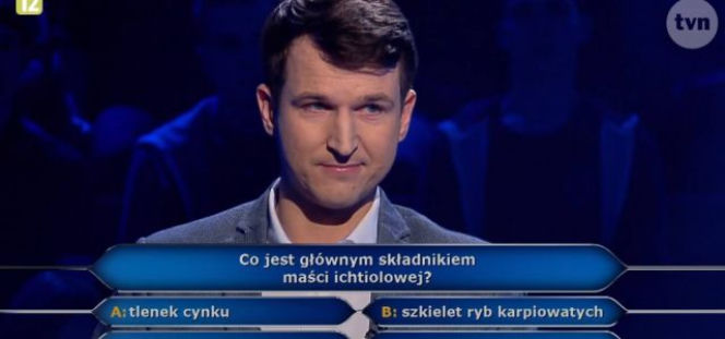 Maść ichtiolowa - składniki. ODPOWIEDŹ na pytanie z Milionerów 